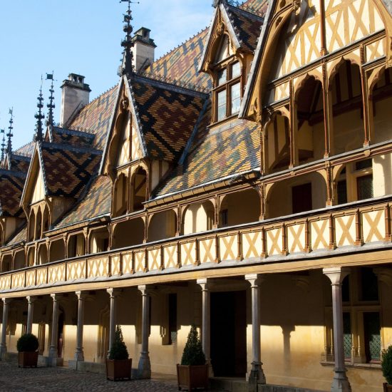 Hospice de beaune le matin