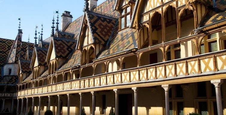 Hospice de beaune le matin