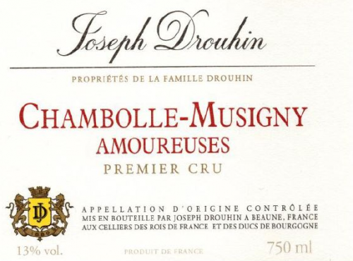 Etiquette Chambolle-Musigny