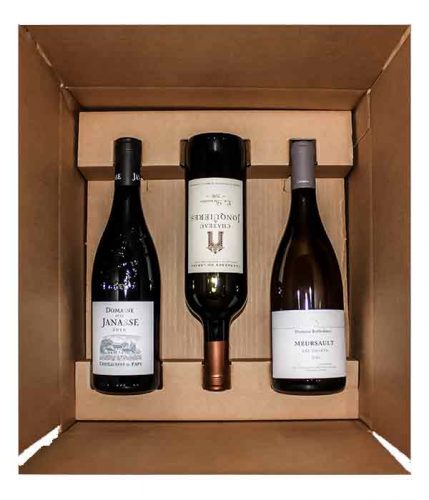 Carton d'emballage de vins Find A Bottle