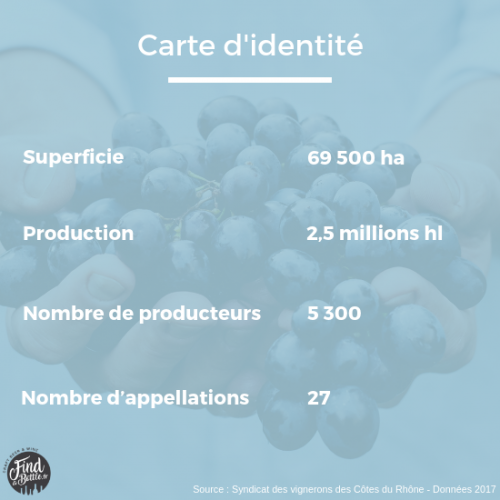 Carte d'identité Vallée du Rhône