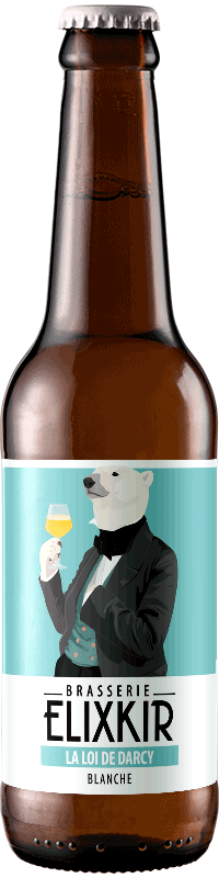 Bière Artisanale Blanche La loi de Darcy Brasserie Elixkir