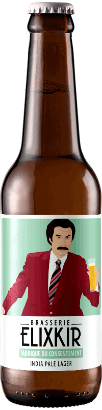 Bière Artisanale La fabrique du consentement India Pale Lager Brasserie Elixkir