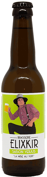 Brasserie Elixkir La Mise au Vert Bière Saison Verjus Find A Bottle