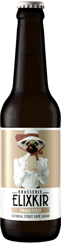 Bière Artisanale Tirami Stout Brasserie Elixkir