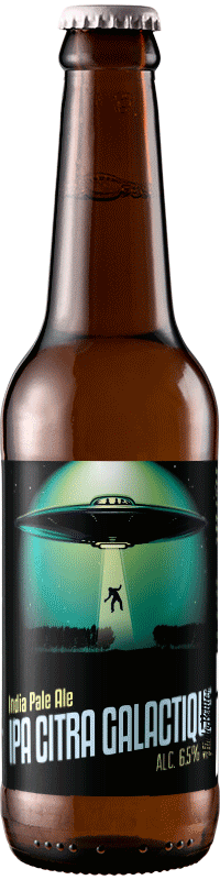 BOUTEILLE biere IPA CITRA GALACTIQUE BRASSERIE DU GRAND PARIS
