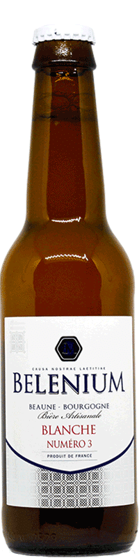 bière blanche numéro 3 brasserie Belenium