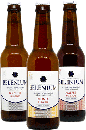 Coffret de bières artisanales Brasserie Belenium