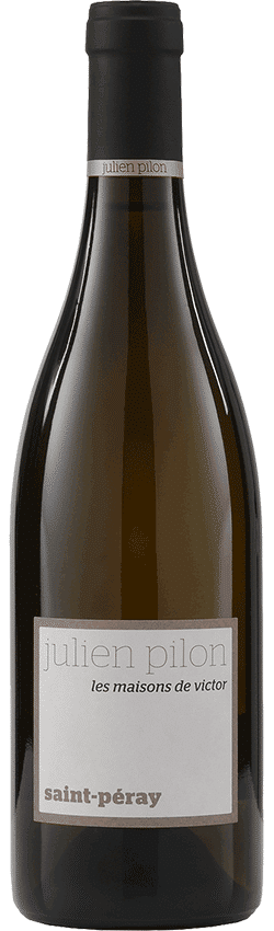 Bouteille de vins Saint Péray Les Maisons de Victor du Domaine Julien Pilon
