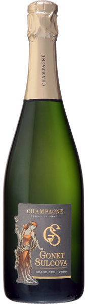 Champagne Blanc de Blancs grand cru 2009 Gonet Sulcova