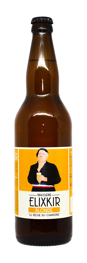 Bière Blonde péché chanoine brasserie Elixkir