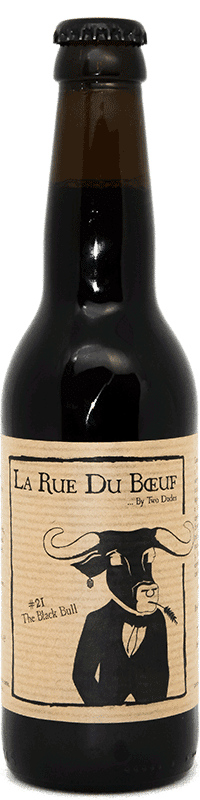 Bouteille de bière Black Bull Brasserie Two Dudes