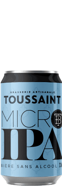 Brasserie Toussaint - Bière Artisanale Micro IPA sans Alcool