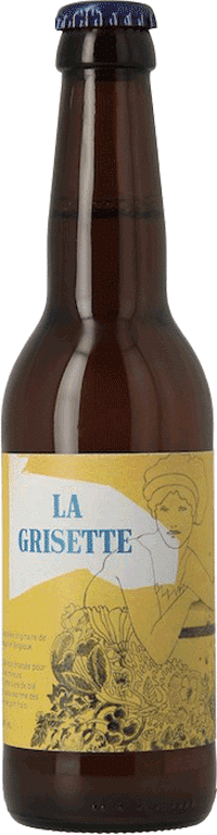Bouteille de bière La Grisette Brasserie La Montreuilloise