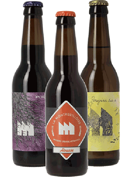 Coffret de bouteilles La Montreuilloise