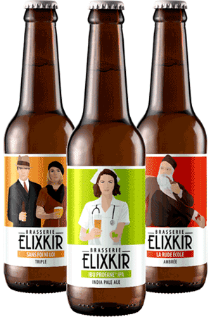 Coffret de bières artisanales Elixkir