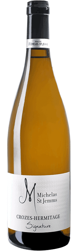 Crozes-Hermitage Signature blanc sur Domaine Michelas St Jermms