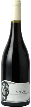 Bouteille de Syrah du Domaine Jeanne Gaillard