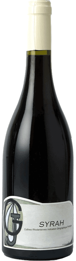 Bouteille de Syrah du Domaine Jeanne Gaillard