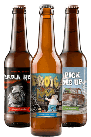 Coffret de bouteilles de bières artisanales Piggy Brewing Company