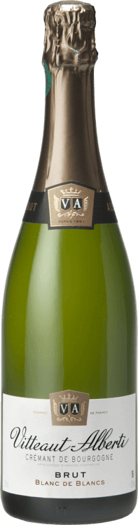 Bouteille de Blanc de Blancs Crémant de Bourgogne Vitteaut Alberti