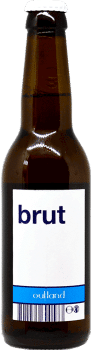 Bouteille de bière artisanale IPA Brut Brasserie Outland