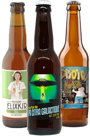 Coffret de bières artisanales IPA