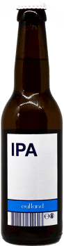 Bouteille de bière artisanale IPA Home Brasserie Outland