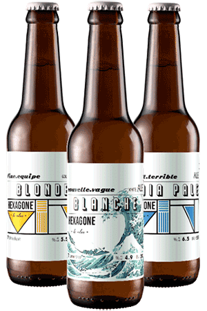 Coffret de bières artisanales Hexagone Ales