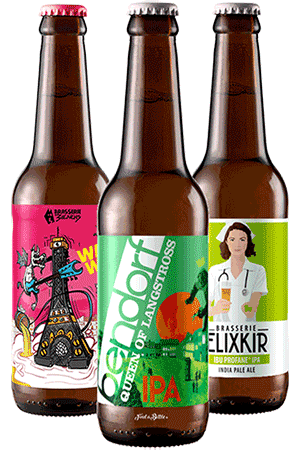 Coffret de bières artisanales IPA