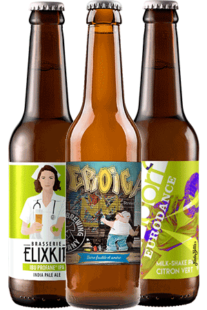 Coffret de bières artisanales IPA