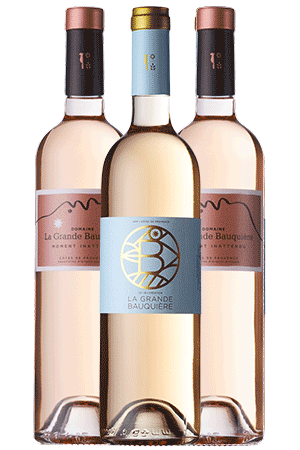 Bouteilles de vin du Domaine de la Grande Bauquière