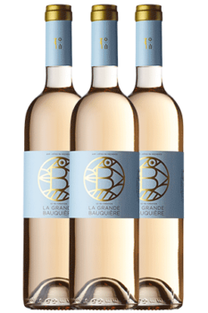 Bouteilles de rosé B by La Grande Bauquière