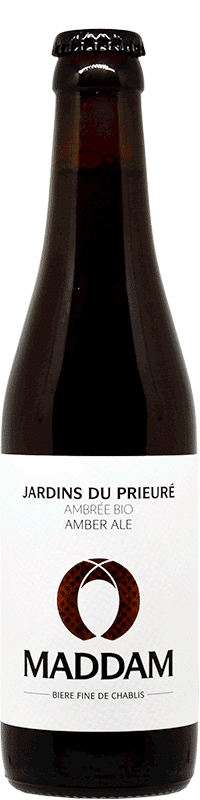 Bouteille de bière Jardin du Prieuré Brasserie Maddam