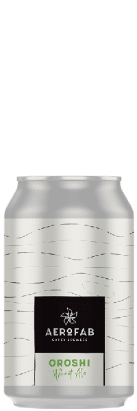 Canette de bière oroshi brasserie aerofab