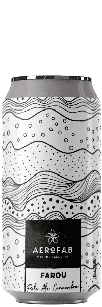 Canette de bière Farou Pale Ale Concombre brasserie aerofab