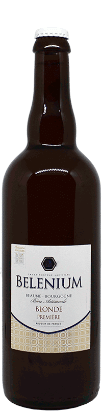 bouteille bière blonde première brasserie Belenium