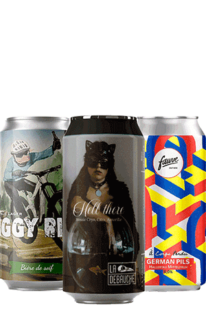 Coffret bières pils lager Brasseries artisanales françaises