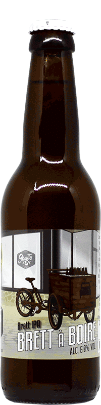 BOUTEILLE BRETT A BOIRE BRASSERIE DU GRAND PARIS GOUTTE D'OR
