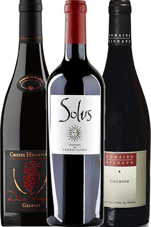 Bouteille de vin du coffret BBQ Party