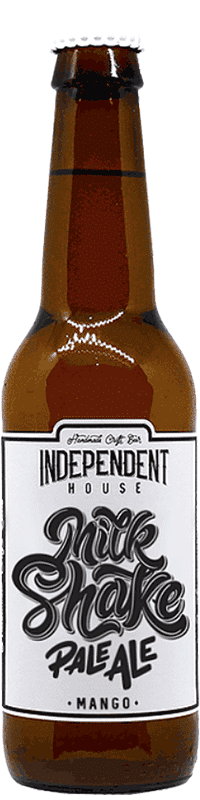 Bouteille de bière Mango Pale Ale Independent House