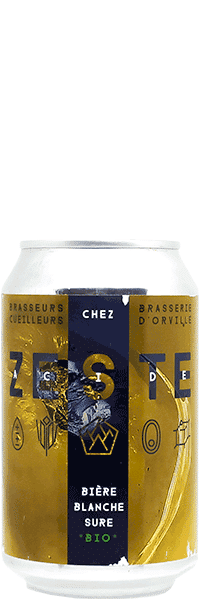 BIERE ZESTE DES BRASSEURS CUEILLEURS