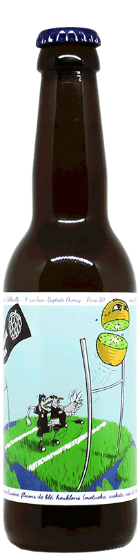 Bouteille de bière artisanale Drop Kick Kiwi Brasserie 3ienchs