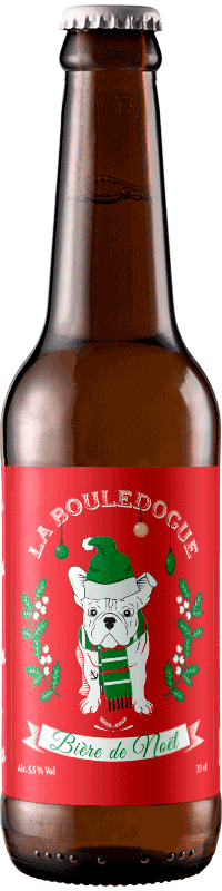 Bière de Noël Brasserie la Bouledogue