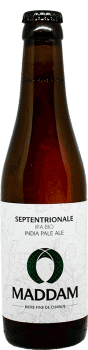 Bouteille de bière India Pale Ale Septentrionale Brasserie Maddam