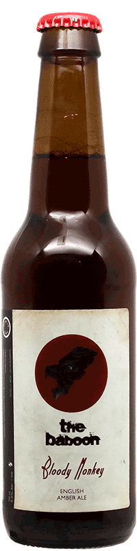 Bière Bloody Monkey Bouteille de bière artisanale Brasserie The Baboon