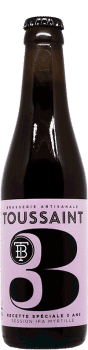 bière Session IPA 3 ans brasserie Toussaint