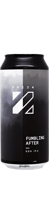 Canette de bières Fumbling After ddh ipa brasserie Prizm
