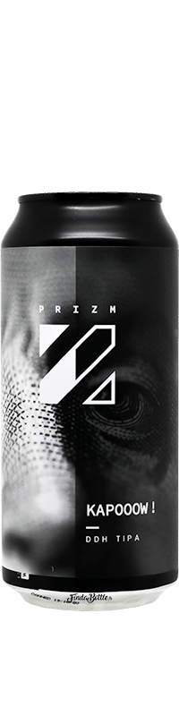 Canette de bières KAPOOOW ddh Tipa brasserie Prizm