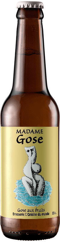 Bière Madame Gose Prune brasserie L'origine du Monde